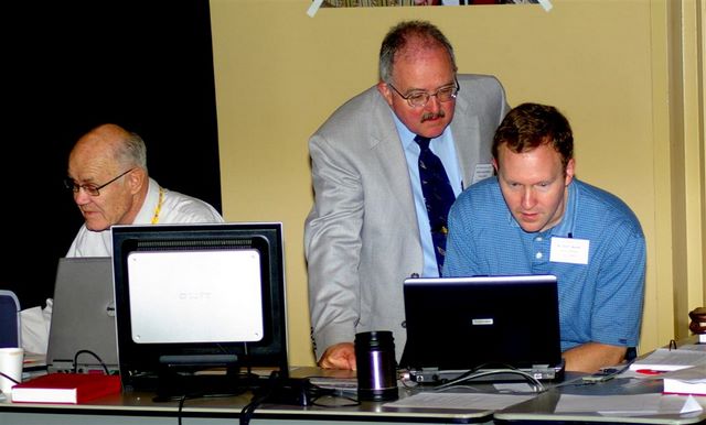 Don Duff (at left) feeling better