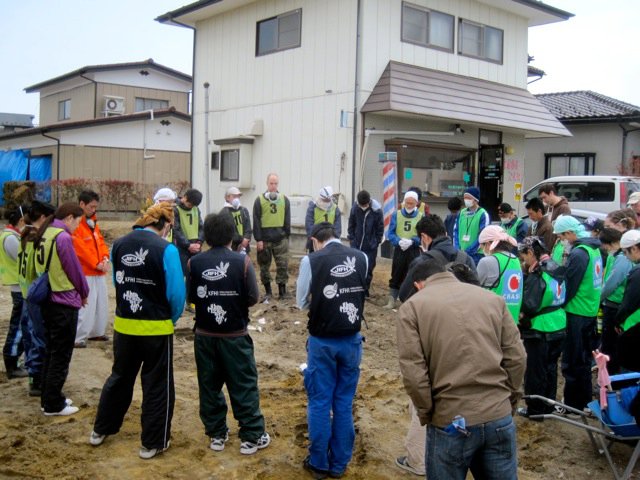 Pastor Tateishi and teams